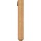Ekena Millwork Funston Arts and Crafts Smooth Bracket w/ Offset Brace, Western Red Cedar, 5 1/2"W x 34"D x 38"H BKT0604X34X38FST03SWR - alternate 2